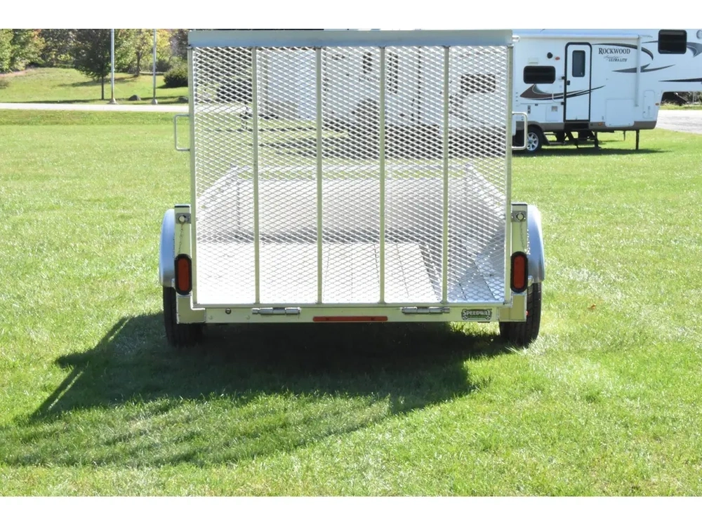 2027 Enbeck Aluminum Utility 5' X 10' Sa Straight Gate alt