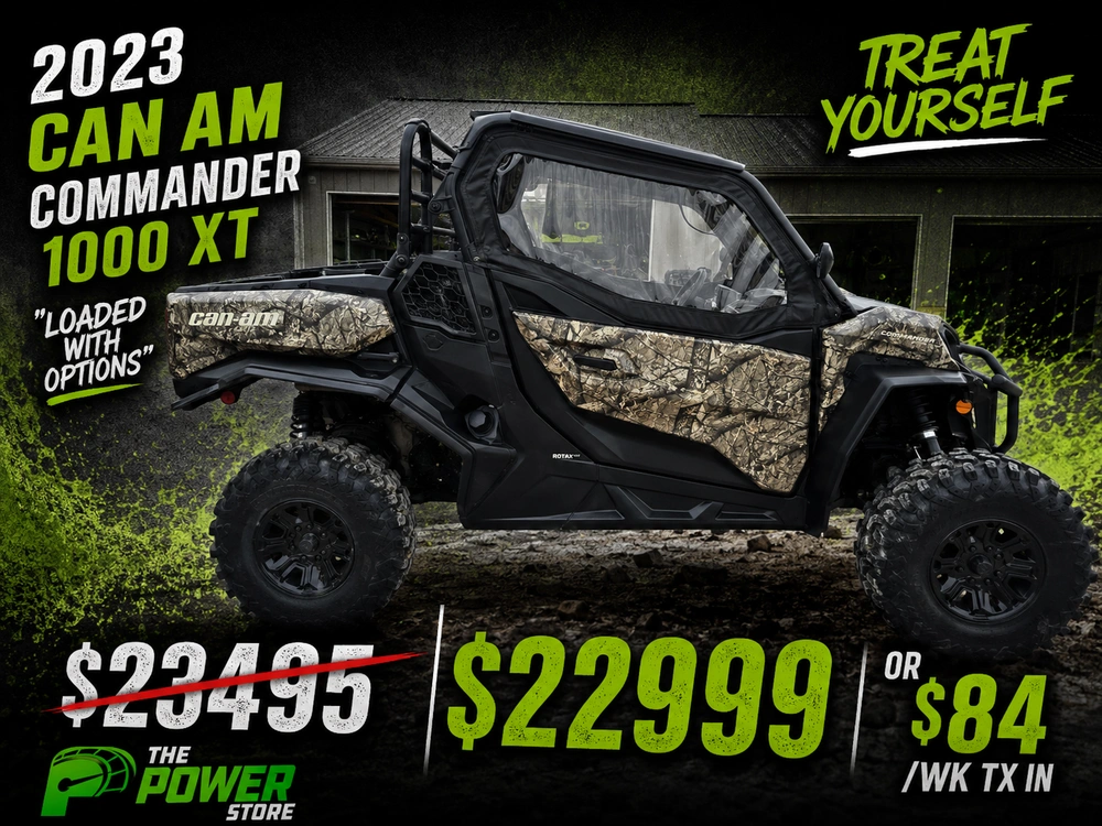 2023 Can-am Commander Xt 1000r alt