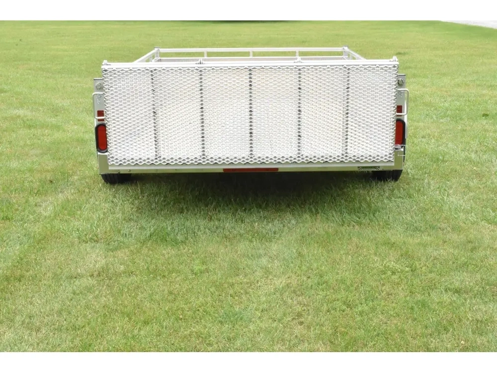2027 Enbeck Aluminum Utility 6' X 10' Sa Bifold Gate alt