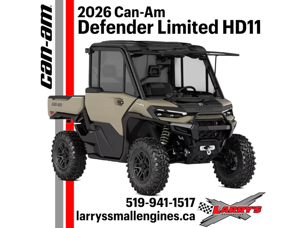 2026 Can-am Defender Limited Hd11 8jte alt