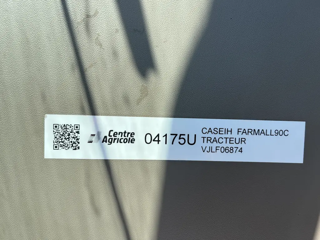 Case IH Farmall 90C 2018