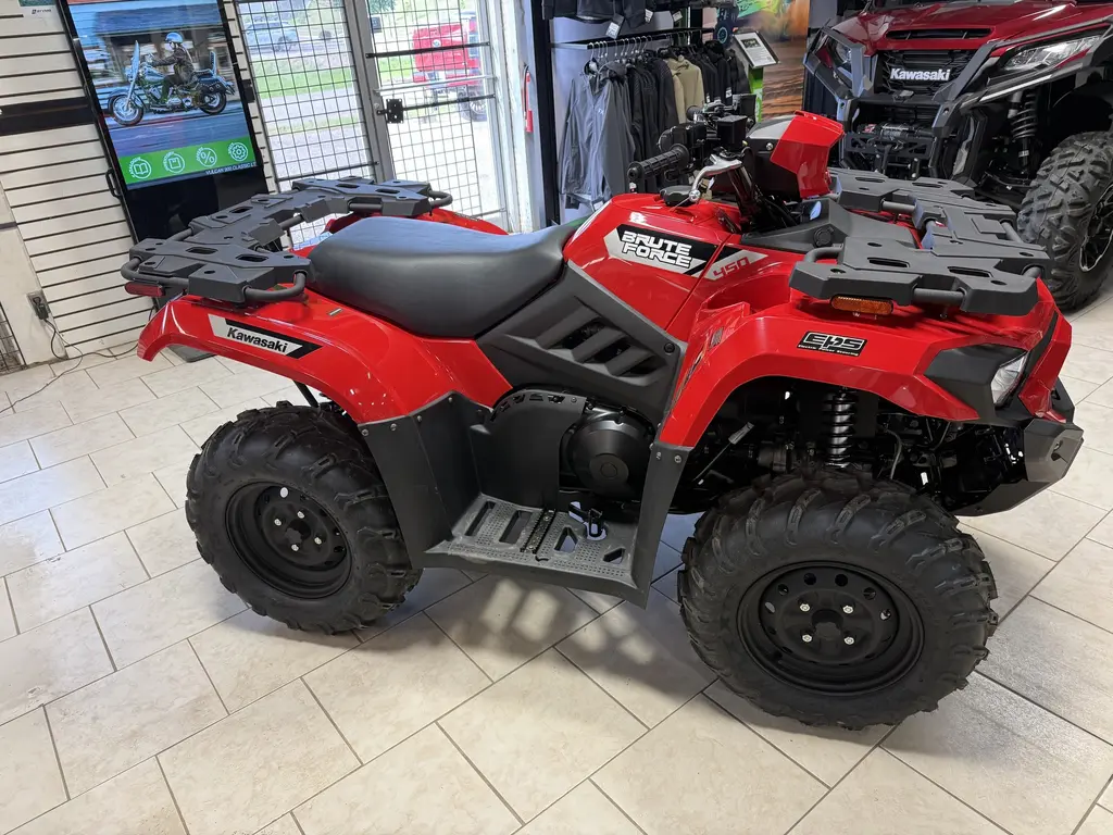 2026 Kawasaki BRUTE FORCE 450 EPS - Firecracker Red 