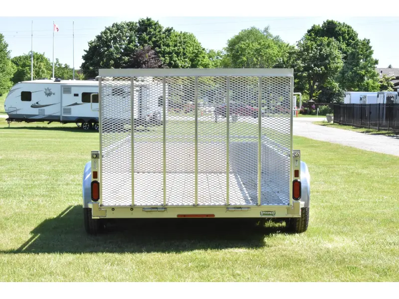 Enbeck Aluminum Utility 6' x 12' TA Straight Gate 2027