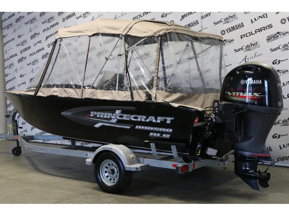 2016 Princecraft Hudson 190 Dlx + Yamaha 150 Hp & Remorque alt
