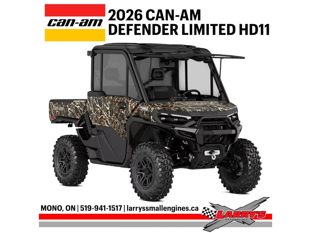 2026 Can-am Defender Limited Hd11 8jtg alt