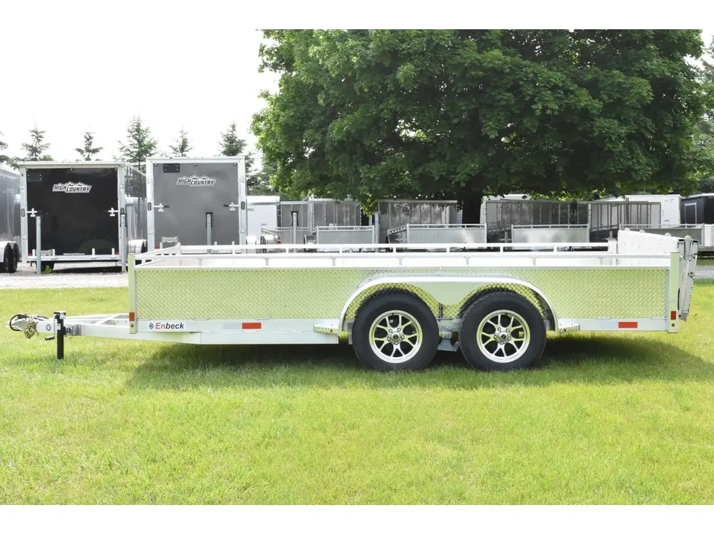2027 Enbeck Aluminum Utility 7' X 14' Ta Bifold Gate alt