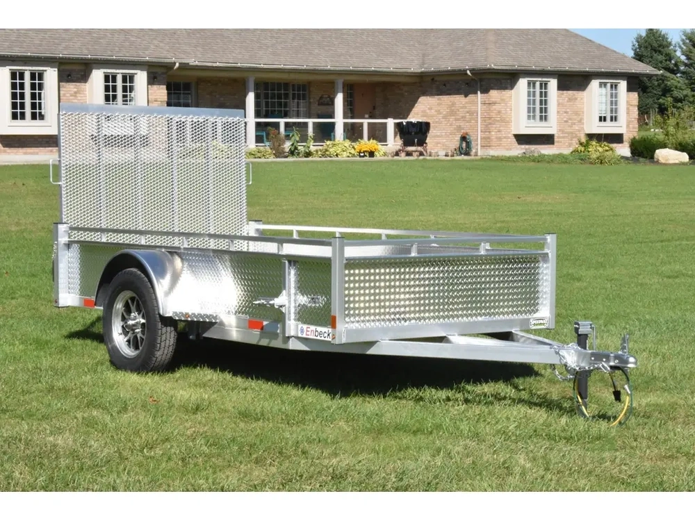 2027 Enbeck Aluminum Utility 5' X 10' Sa Straight Gate alt