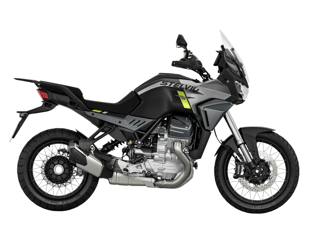 2025 Moto Guzzi Stelvio Aras My25 - Black Vulcano alt