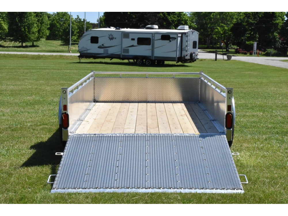 2027 Enbeck Aluminum Utility 6' X 10' Sa Straight Gate alt