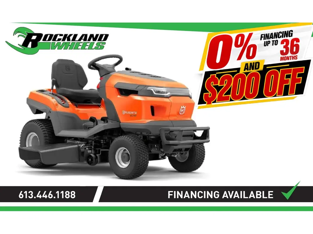 2026 Husqvarna TS 218T 42 INCH (970 72 85‑02)