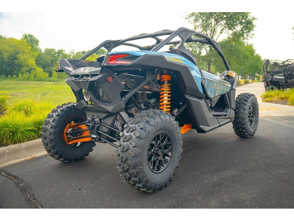 2026 Can-am Maverick X3 Ds Turbo Scandi Blue & Orange Crush alt
