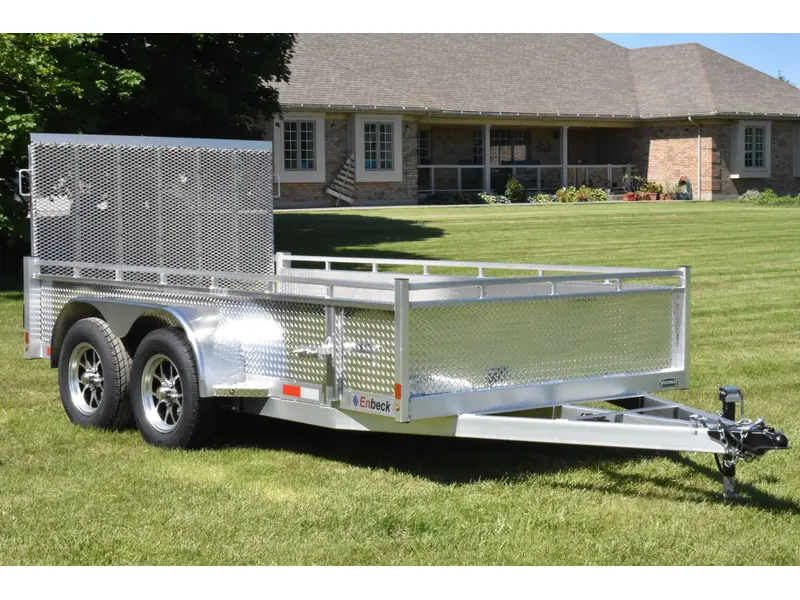 Enbeck Aluminum Utility 6' x 12' TA Straight Gate 2027