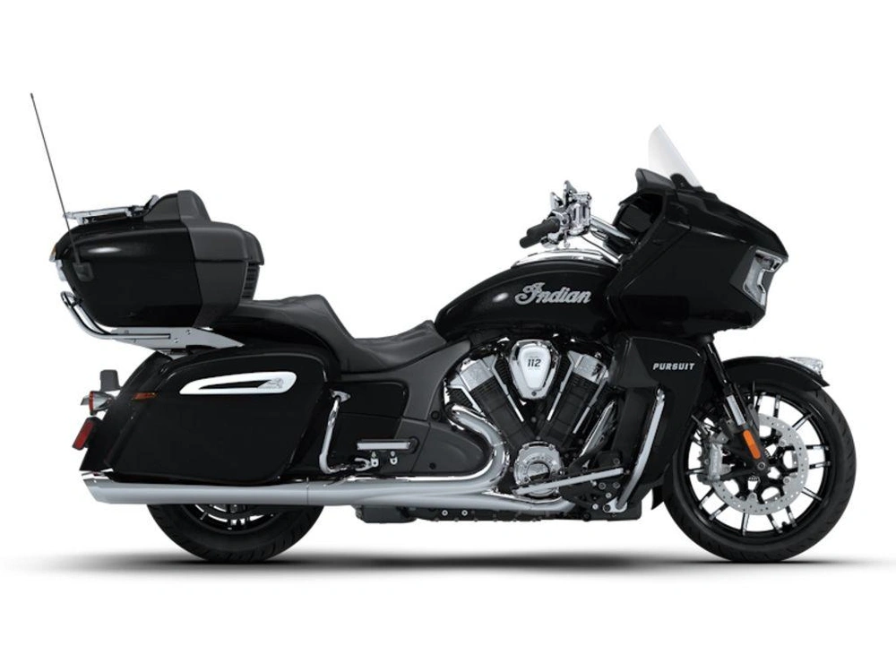 2026 Indian Motorcycle Pursuit® Limited 112 Black Metallic alt