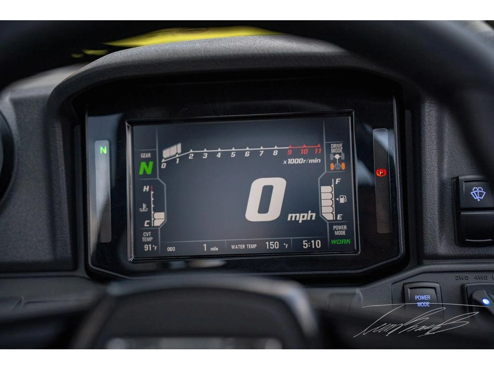 2025 Kawasaki Ridge® Limited Hvac alt