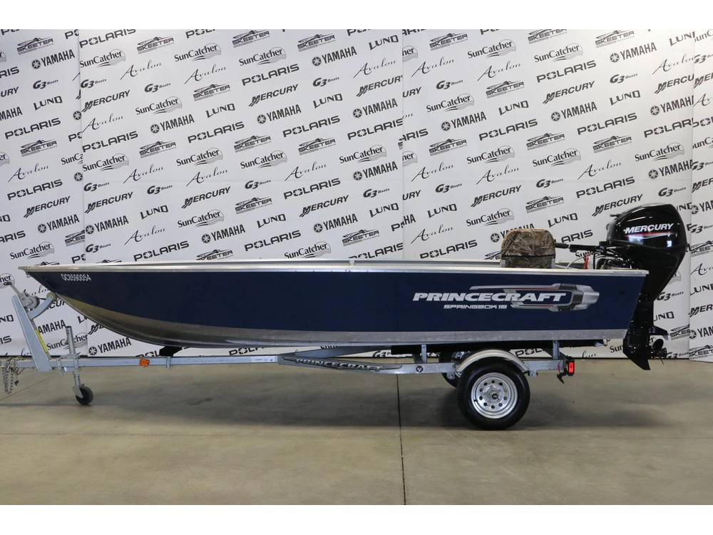 2022 Princecraft Springbok 16 + Mercury 25hp & Remorque alt