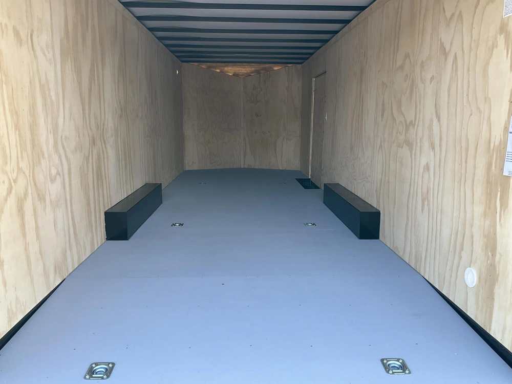 2026 Car Mate Trailers 8.5x24 Plus V-nose Avalanche Enclosed Car Hauler alt