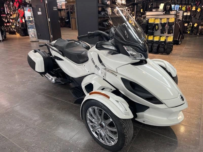 Can-am Spyder St Limited Se5 Blanc 2013 alt