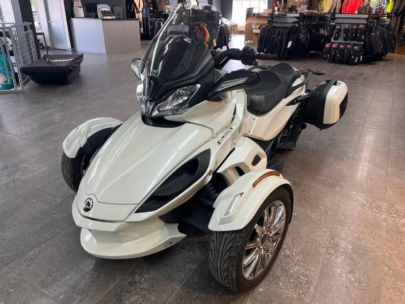 Can-am Spyder St Limited Se5 Blanc 2013 alt
