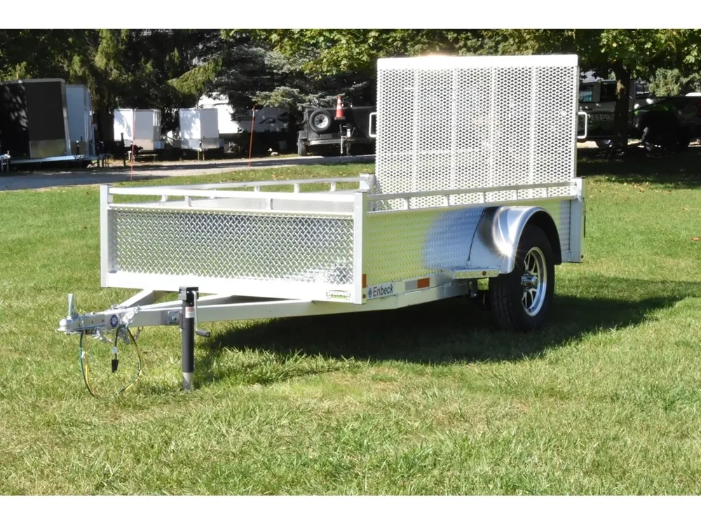 2027 Enbeck Aluminum Utility 5' X 10' Sa Straight Gate alt