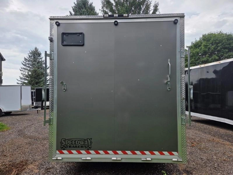2024 Paradise Aluminum Enclosed 7' X 14' Ta alt