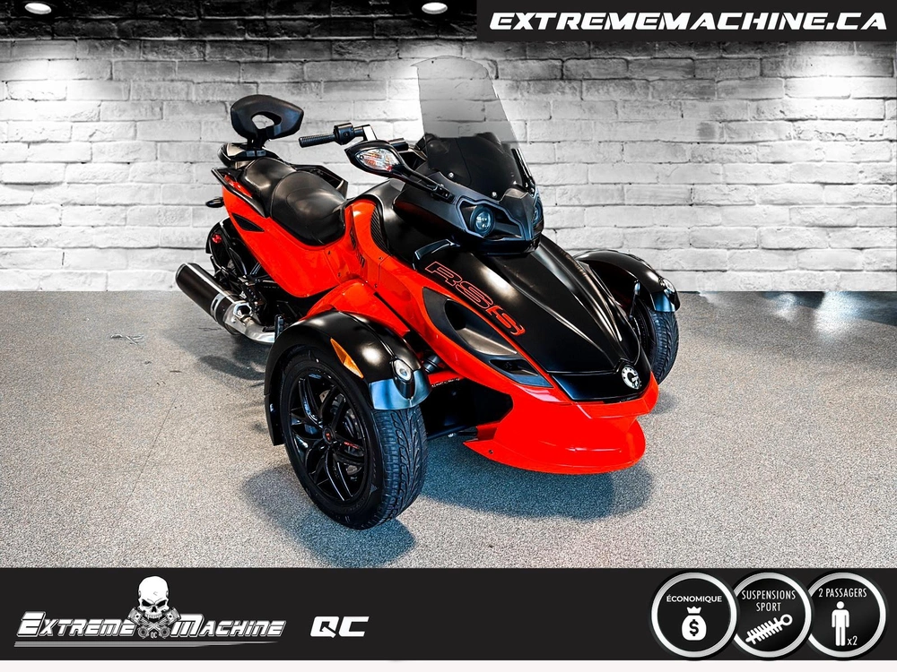 Can-am Can Am Spyder Rss Se5 Bas Kilométrage !!!! 2012 alt