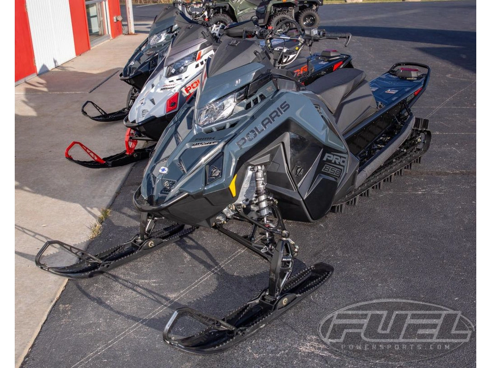 2026 Polaris 850 Pro Rmk 155 Gloss Black / Blue Dusk alt