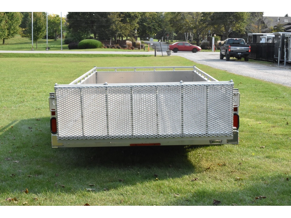 2026 Enbeck Aluminum Utility 7' X 18' Ta Bifold Gate alt