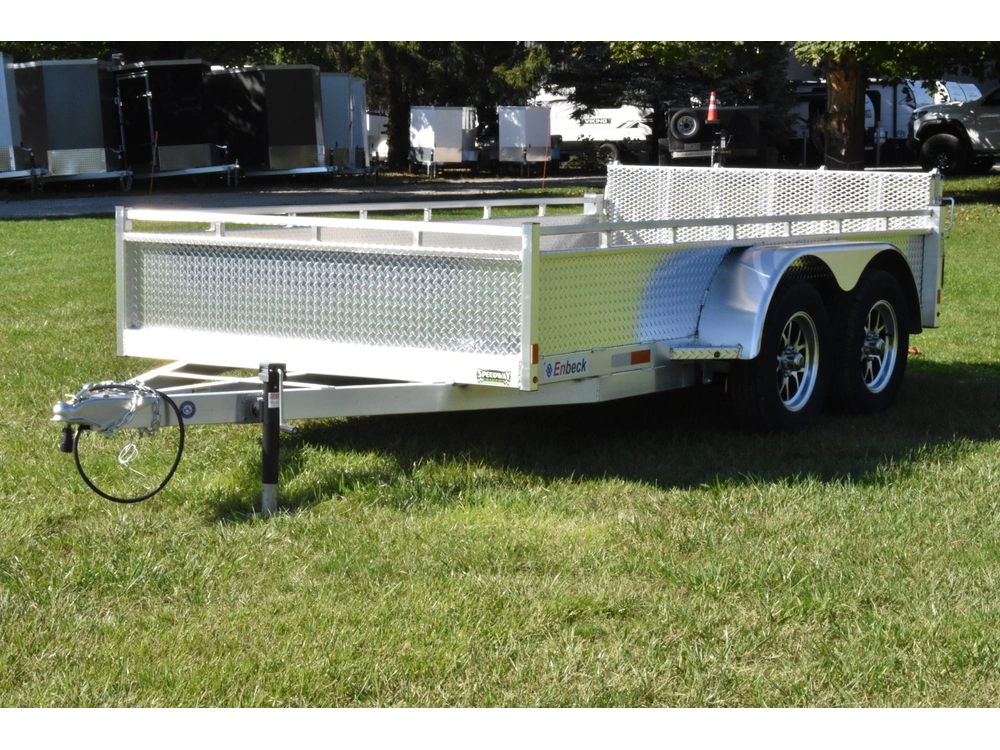 2027 Enbeck Aluminum Utility 6' X 12' Ta Bifold Gate alt