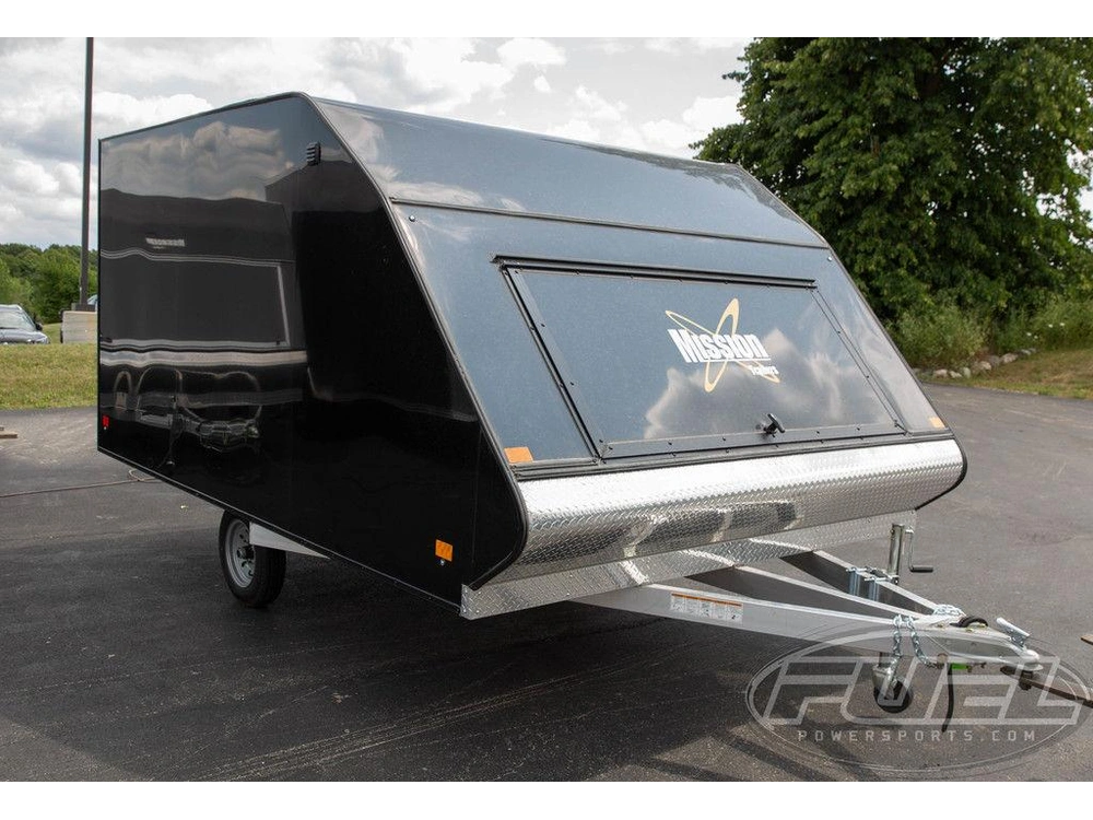 2026 Mission Trailers Enclosed Crossover 2.0 Snow Mfs101x12crossover2.0 alt