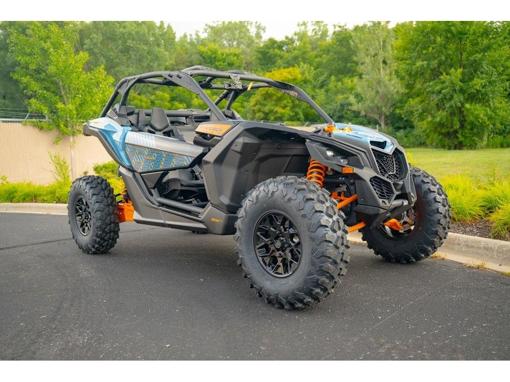 2026 Can-am Maverick X3 Ds Turbo Scandi Blue & Orange Crush alt