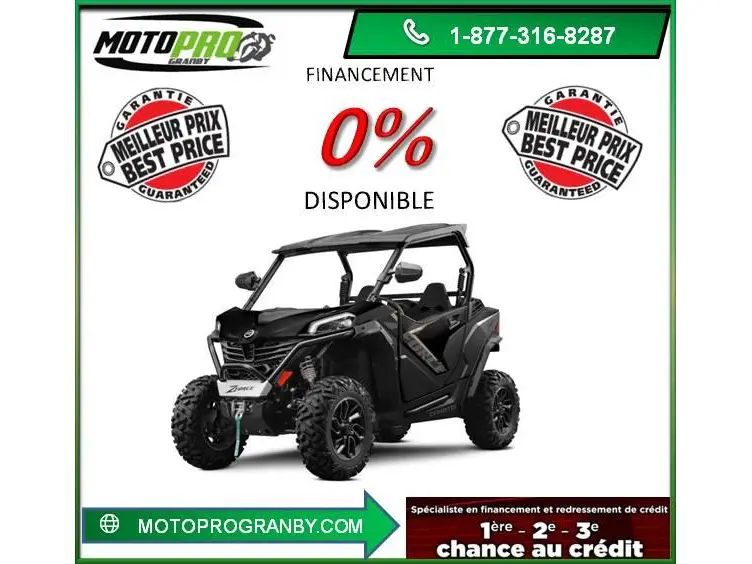 2027 CFMOTO ZFORCE 800 Trail zforce800 trail 50po zforce 800 financement 0%