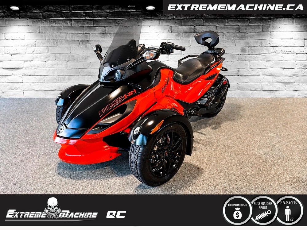Can-am Can Am Spyder Rss Se5 Bas Kilométrage !!!! 2012 alt