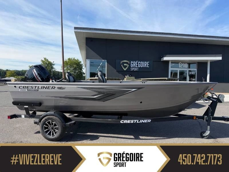 Crestliner 1650 Kodiak Tiller 2026 alt
