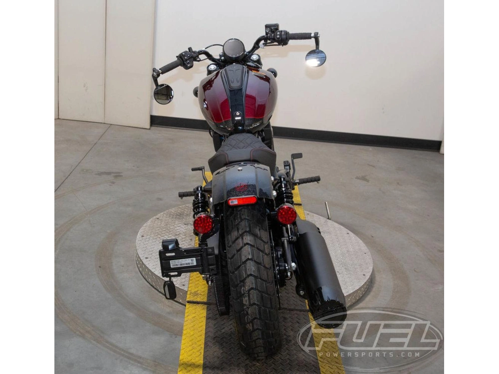 2026 Indian Motorcycle Scout Bobber 125th Anniversary Edition 125th Anniversary Red With Black Cry alt