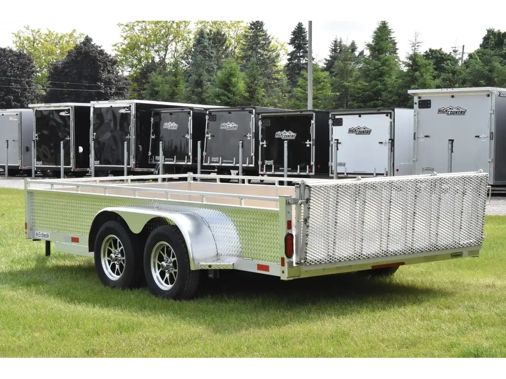 2027 Enbeck Aluminum Utility 7' X 14' Ta Bifold Gate alt