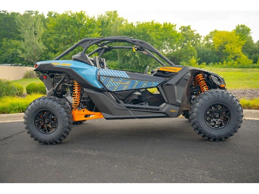 2026 Can-am Maverick X3 Ds Turbo Scandi Blue & Orange Crush alt