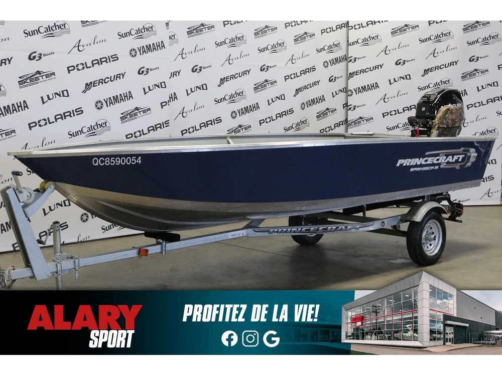 2022 Princecraft Springbok 16 + Mercury 25hp & Remorque alt
