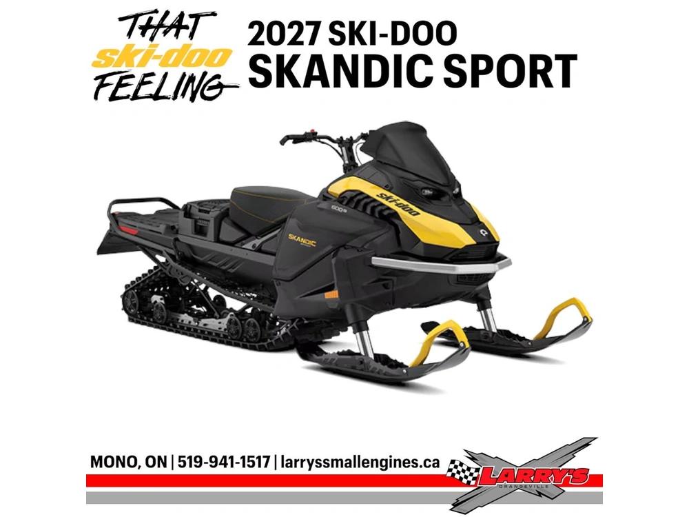 2027 Ski-doo Skandic Sport 600 Efi Utility Wt 154 X 20 X 1.25 | Ajva alt