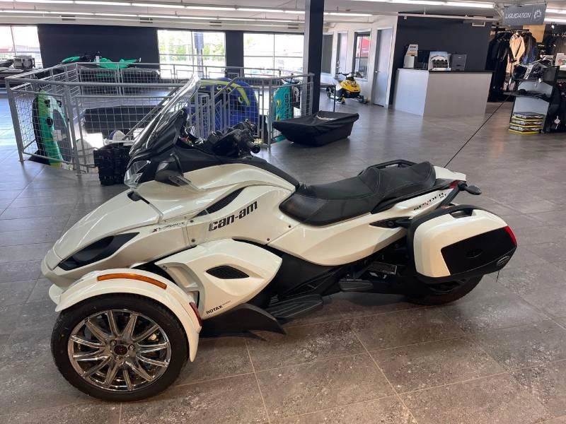 Can-am Spyder St Limited Se5 Blanc 2013 alt