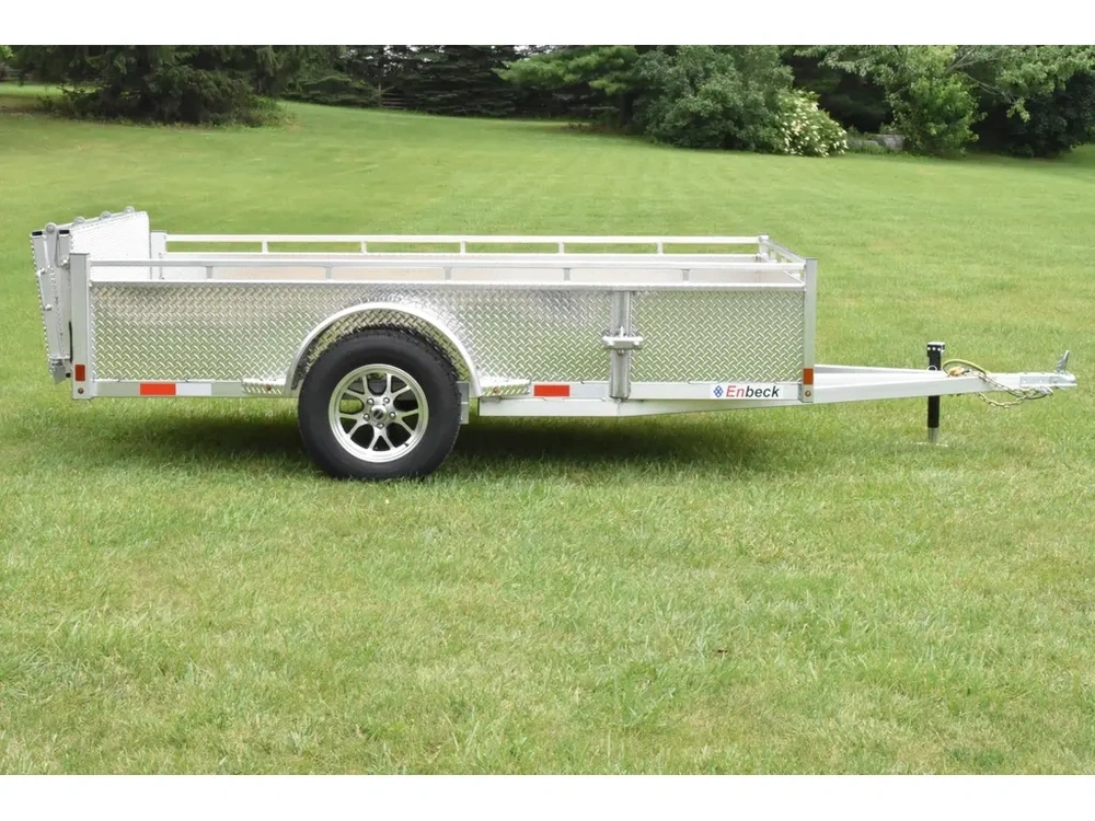 2027 Enbeck Aluminum Utility 6' X 10' Sa Bifold Gate alt