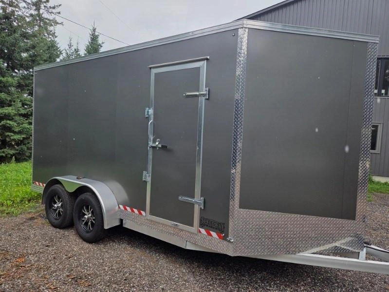 2024 Paradise Aluminum Enclosed 7' X 14' Ta alt
