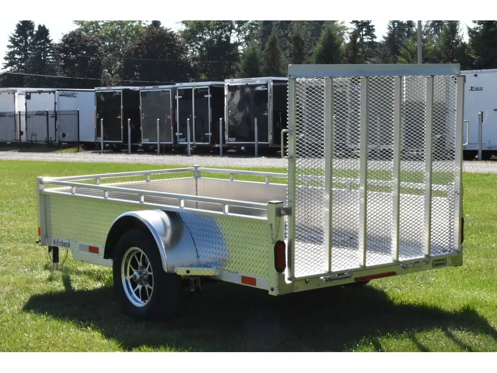 2027 Enbeck Aluminum Utility 5' X 10' Sa Straight Gate alt