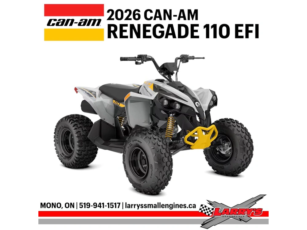 2026 Can-am Renegade 110 Efi 3mtb alt