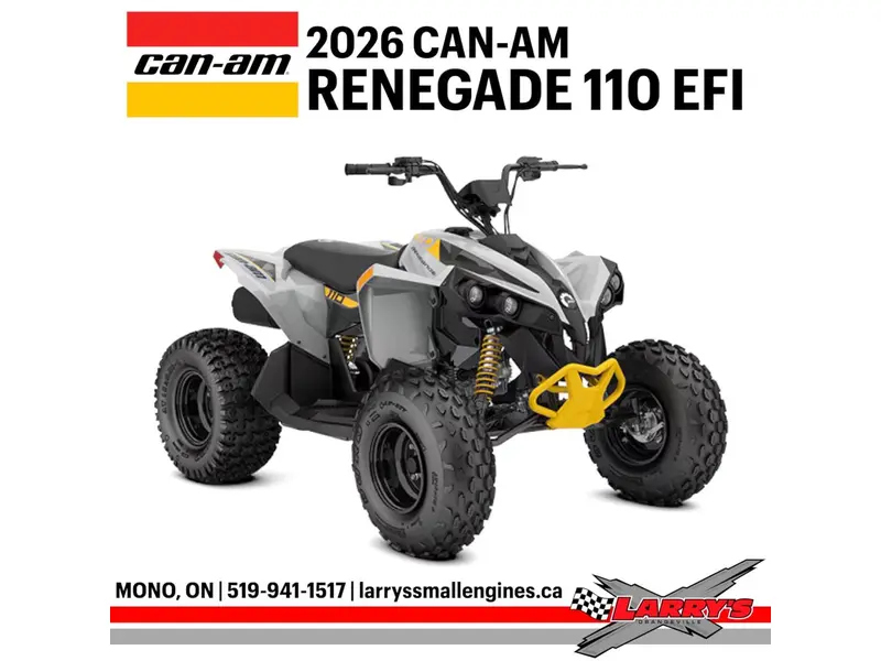 2026 Can-am Renegade 110 Efi 3mtb alt