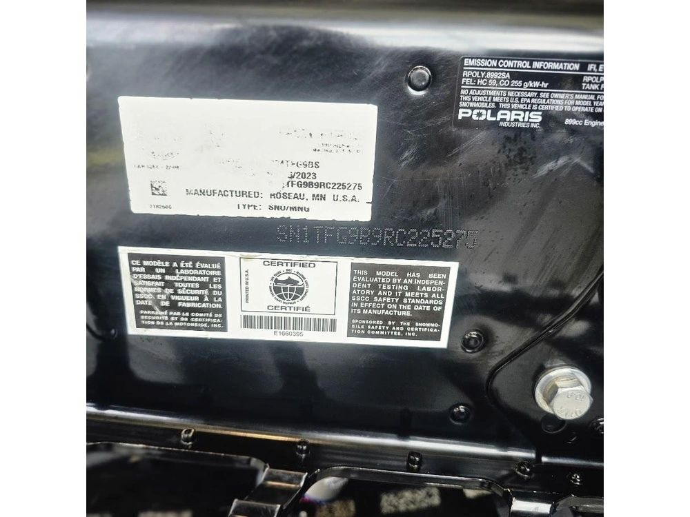 2024 Polaris Patriot 9r Rmk Khaos Slash 155 alt