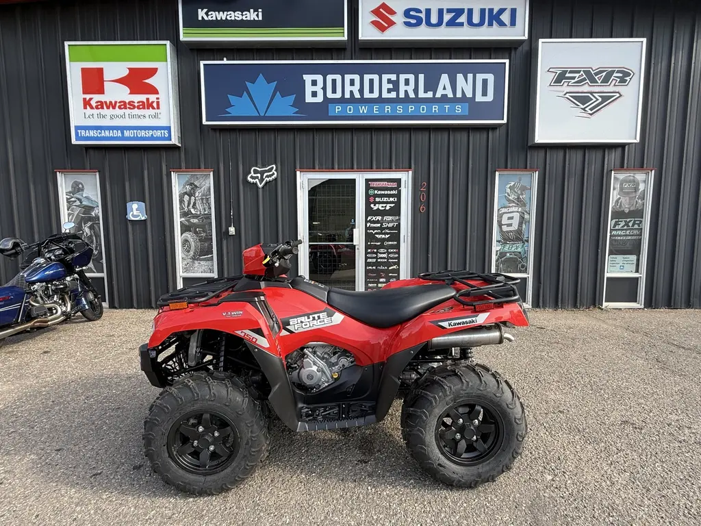 2026 Kawasaki Brute Force® 750 - Firecracker Red 