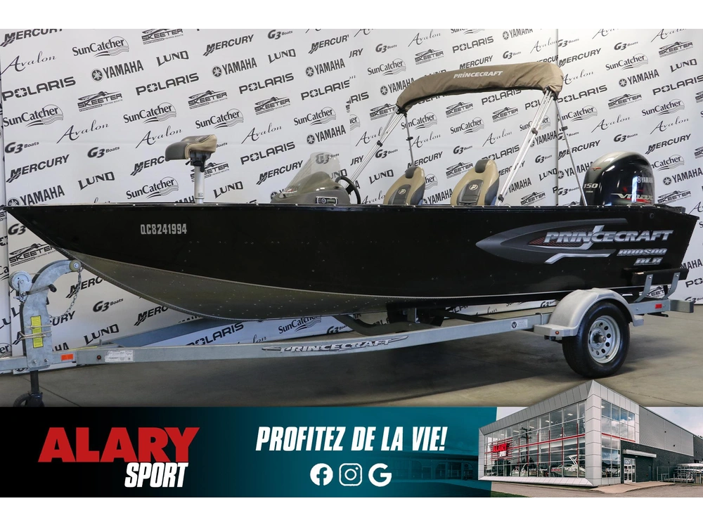 2016 Princecraft Hudson 190 Dlx + Yamaha 150 Hp & Remorque alt