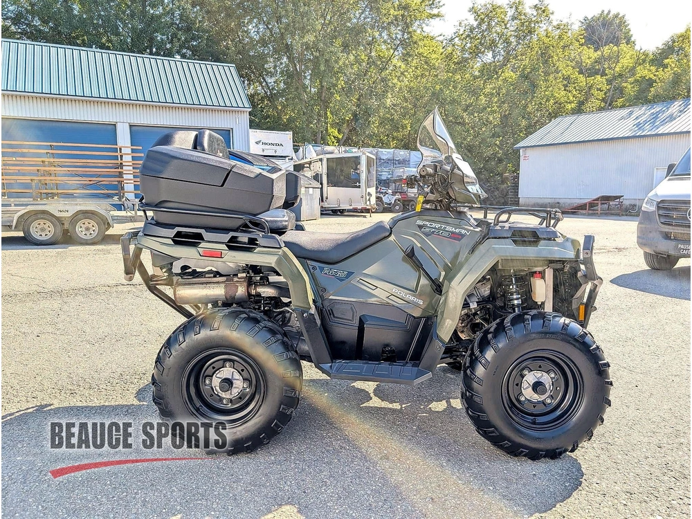 Polaris Sportsman 570,eps Vtt Sentier Chasse Bois Direction Assistée Solo Duo Banc Passager Équipé Treuil Pare-brise Fiable Outlander Kodiak Rancher Kingquad 2021 alt