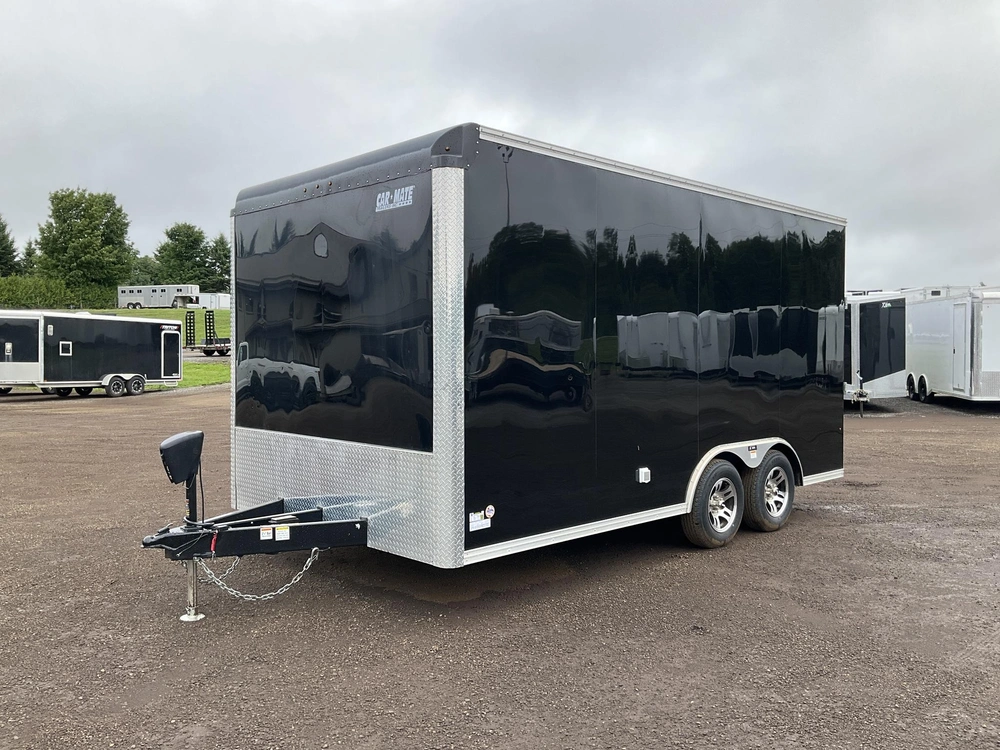 2022 Car Mate Trailers 8.5x16 Custom Car Trailer alt