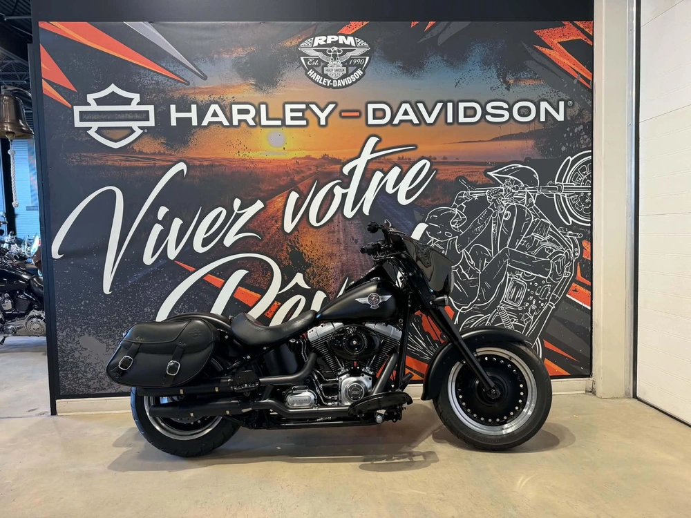 Harley-davidson Softail Fat Boy Lo Bien Lire L'annonce 2012 alt